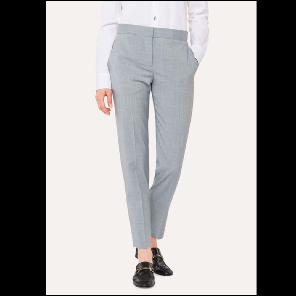 Paul Smith light grey classic trousers